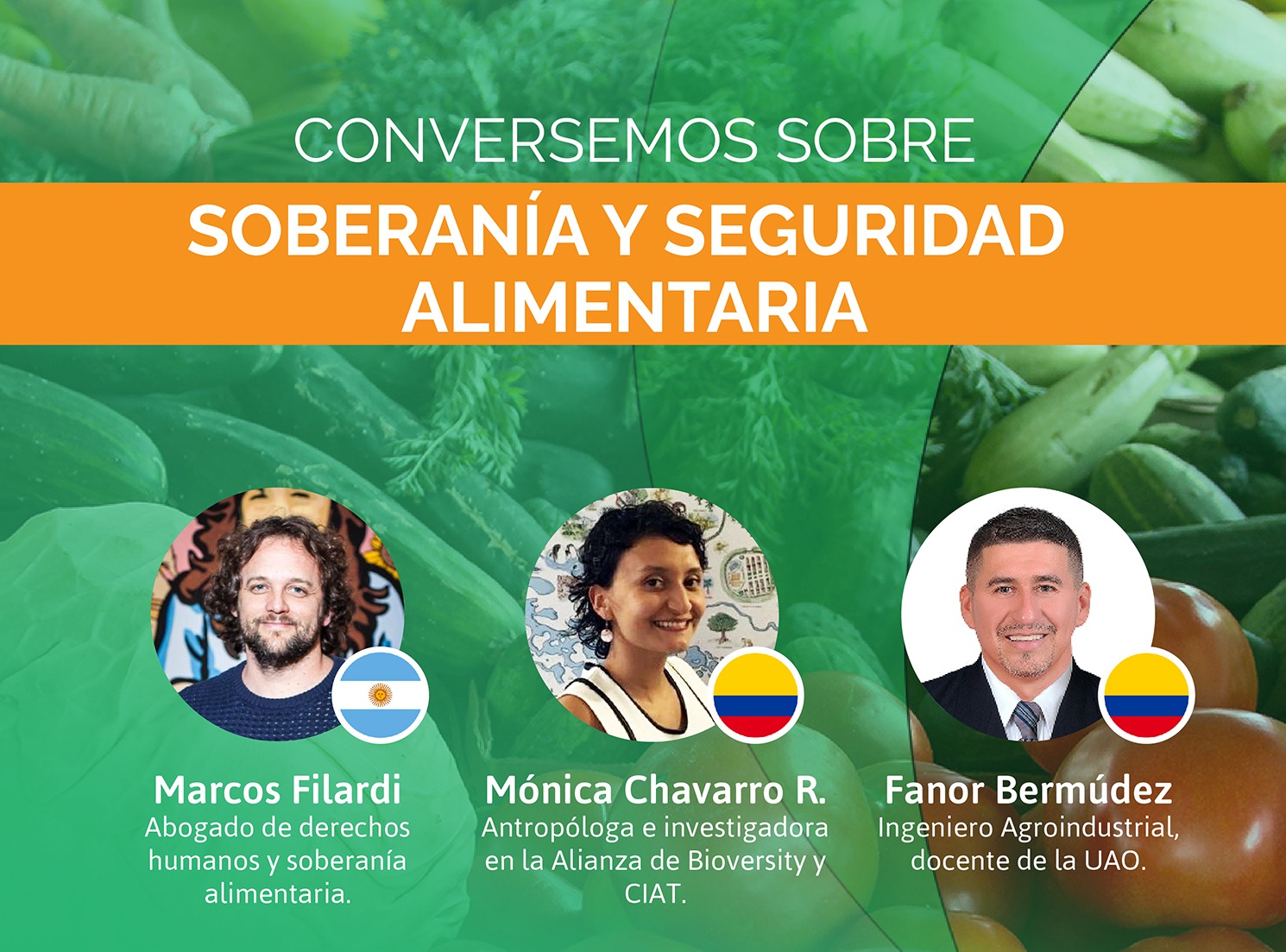 encuentro ‘Conversemos sobre Soberanía y Seguridad Alimentaria