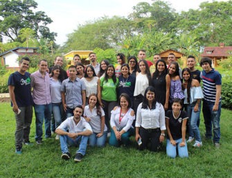 A group of fourth semester students of the Industrial Design program of Universidad Autónoma de Occidente donated 10 didactic toolkits of role-playing games designed by them to more than 50 children who visit the Fundamor Foundation’s Children's Citadel.